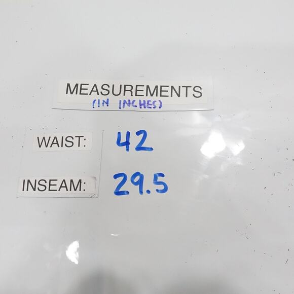 G.H. Bass & Co. Pants Mens 42x30 Khaki Classic Fit Pleated Casual 100% Cotton - Picture 7 of 7